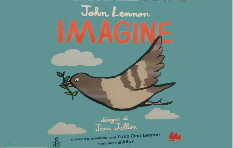 John Lennon Imagine evidenza